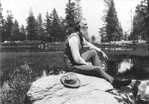 Photo of John Muir, credit National Park Service.