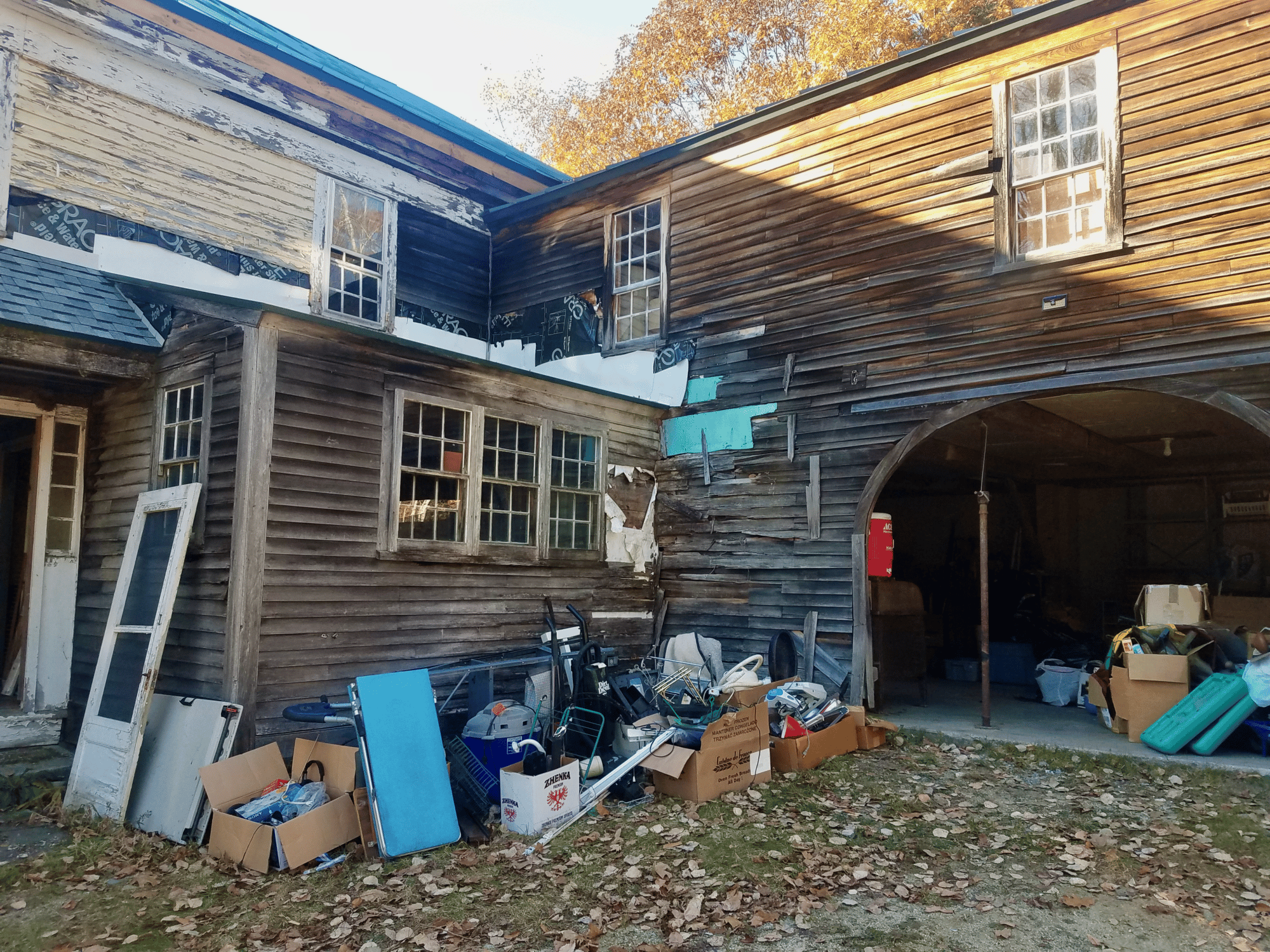 A Community Came Together To Rebuild a Run-Down Farmhouse