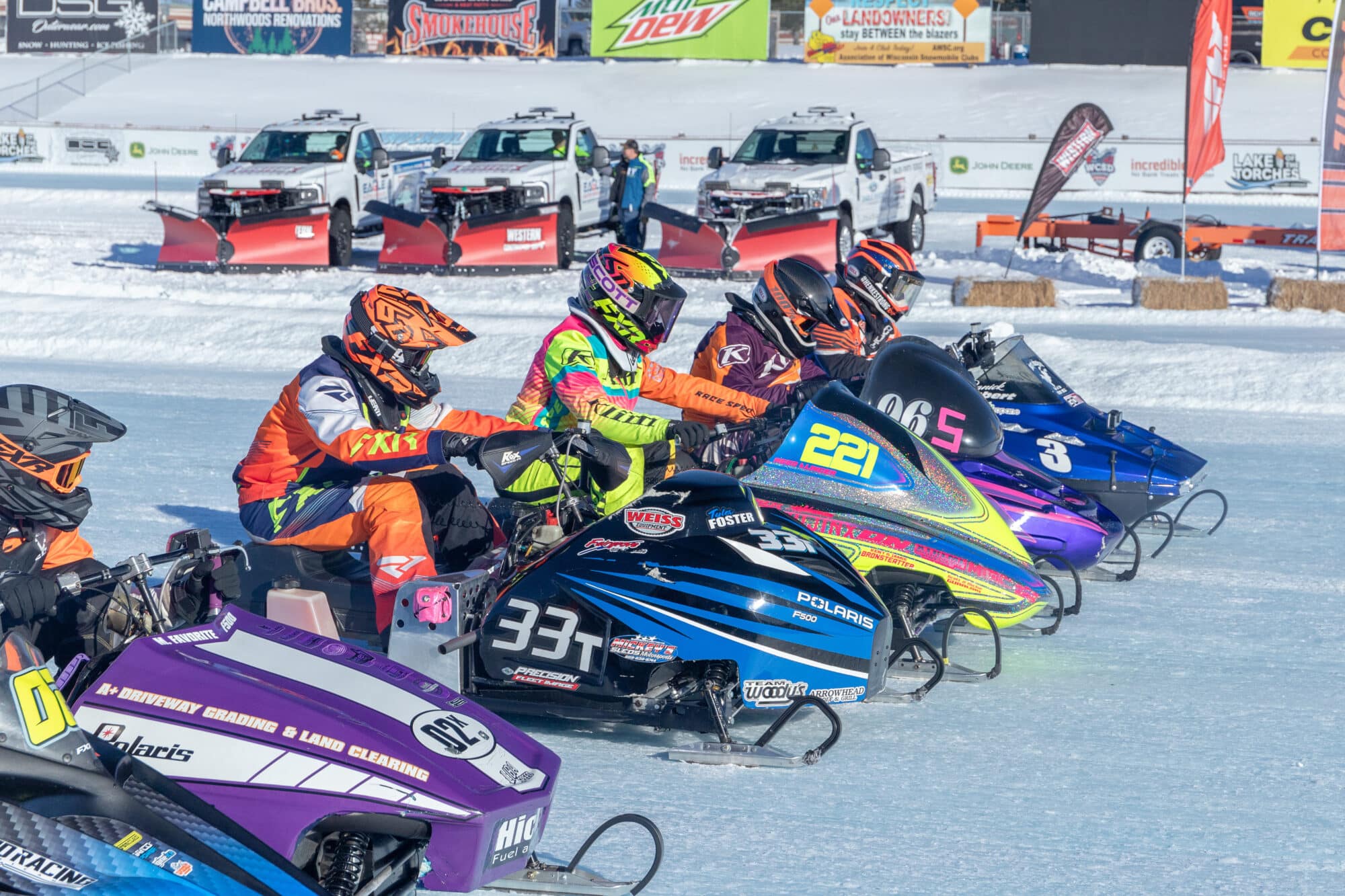 Eagle River Snowmobile Races